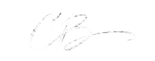 Logotipo em versão manuscrita branca da CB Assessoria e Gestão Administrativa.